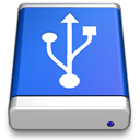 Blue Drive Icon