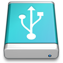 Teal Drive Icon
